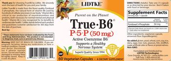 Lidtke True-B6 - supplement