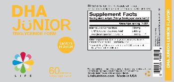 Life DHA Junior Lemon Flavor - supplement
