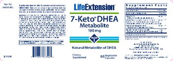 Life Extension 7-Keto DHEA Metabolite 100 mg - supplement