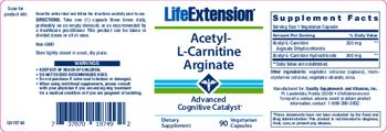 Life Extension Acetyl-L-Carnitine Arginate - supplement