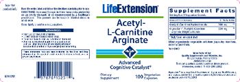 Life Extension Acetyl-L-Carnitine Arginate - supplement