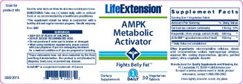 Life Extension AMPK Metabolic Activator - supplement