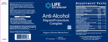 Life Extension Anti-Alcohol HepatoProtection Complex - supplement