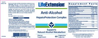 Life Extension Anti-Alcohol HepatoProtection Complex - supplement