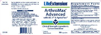 Life Extension ArthroMax Advanced With UC-II & Apr�sFlex - supplement