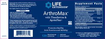 Life Extension ArthroMax with Theaflavins & AprèsFlex - supplement