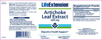 Life Extension Artichoke Leaf Extract 500 mg - supplement