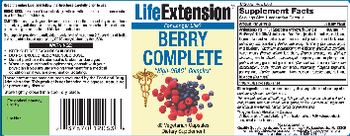 Life Extension Berry Complete - supplement