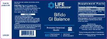 Life Extension Bifido GI Balance - supplement