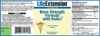 Life Extension Bone Strength Formula With KoAct - supplement