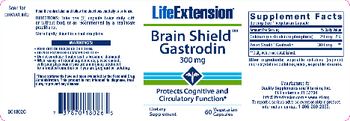 Life Extension Brain Shield Gastrodin 300 mg - supplement
