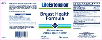 Life Extension Breast Health Formula - supplement