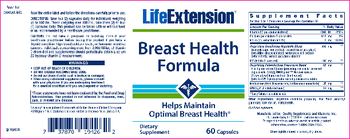 Life Extension Breast Health Formula - supplement