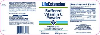 Life Extension Buffered Vitamin C Powder - supplement