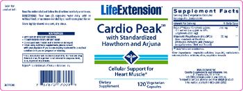Life Extension Cardio Peak - supplement