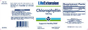 Life Extension Chlorophyllin 100 mg - supplement