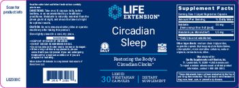 Life Extension Circadian Sleep - supplement