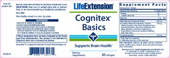 Life Extension Cognitex Basics - supplement