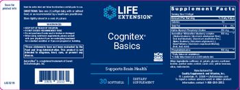 Life Extension Cognitex Basics - supplement
