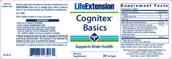 Life Extension Cognitex Basics - supplement