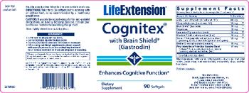 Life Extension Cognitex With Brain Shield - supplement