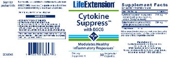 Life Extension Cytokine Supress With EGCG - supplement