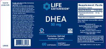 Life Extension DHEA 50 mg - supplement