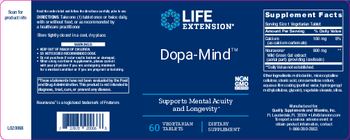 Life Extension Dopa-Mind - supplement