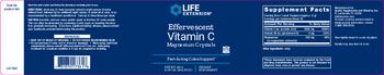 Life Extension Effervescent Vitamin C Magnesium Crystals - supplement