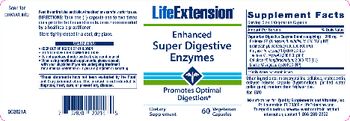 Life Extension Enhanced Super Digestive Enzymes - supplement