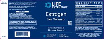 Life Extension Estrogen for Women - supplement