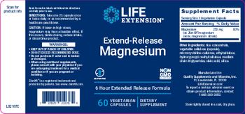 Life Extension Extend-Release Magnesium - supplement