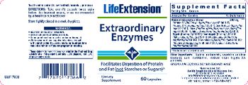 Life Extension Extraordinary Enzymes - supplement