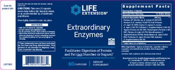 Life Extension Extraordinary Enzymes - supplement