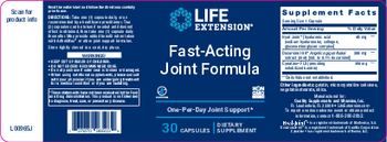 Life Extension Fast-Acting Joint Formula - supplement