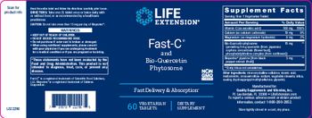 Life Extension Fast-C and Bio-Quercetin Phytosome - supplement