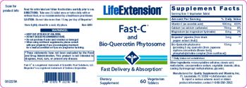Life Extension Fast-C and Bio-Quercetin Phytosome - supplement