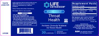 Life Extension FLORASSIST Florassist Throat Health - supplement