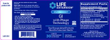 Life Extension FLORASSIST GI with Phage Technology - supplement