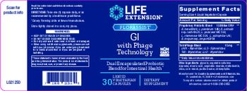 Life Extension FLORASSIST GI with Phage Technology - supplement