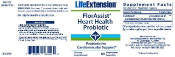 Life Extension FlorAssist Heart Health Probiotic - supplement