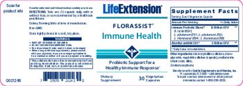 Life Extension FLORASSIST Immune Health - supplement