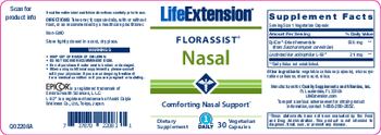 Life Extension FLORASSIST Nasal - supplement
