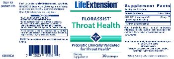Life Extension FLORASSIST Throat Health - supplement