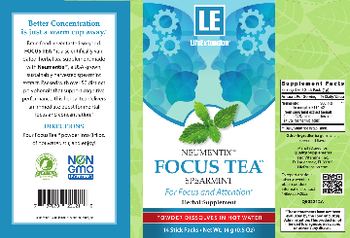 Life Extension Focus Tea Spearmint - herbal supplement