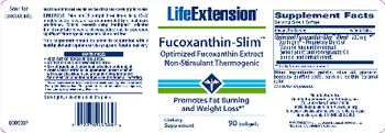 Life Extension Fucoxanthin-Slim - supplement