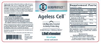 Life Extension GEROPROTECT Ageless Cell - supplement