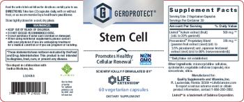 Life Extension GEROPROTECT Stem Cell - supplement