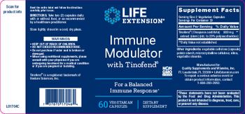 Life Extension Immune Modulator with Tinofend - supplement