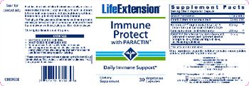 Life Extension Immune Protect With Paractin - supplement